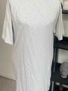 Universal Thread White Midi Dress Mock Neck